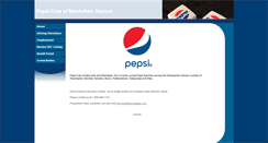 Desktop Screenshot of pepsi-manhattan.com
